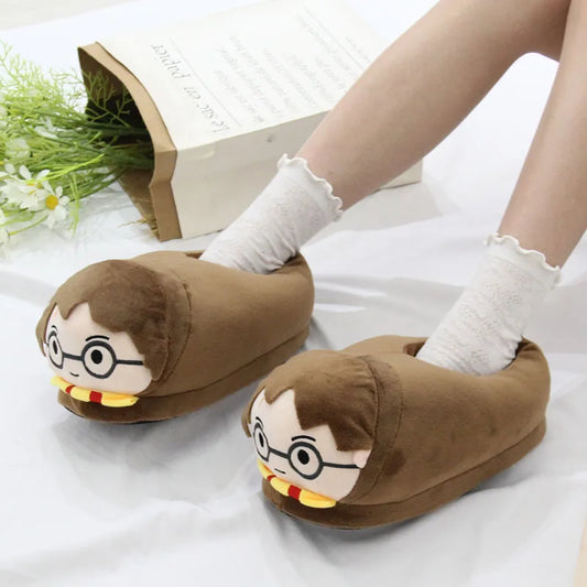 Cute Harries Winter Plush Slippers