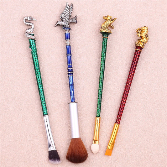 4PCS Harry Potter-Inspired Animal Makeup Brushes