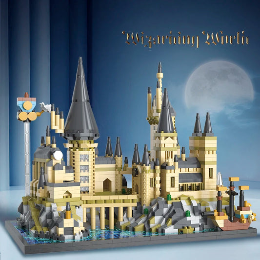 2700+pcs Magic World Medieval Harry Potter Castle
