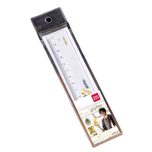 3Pcs DELI 79755 Harry Potter Geometry Ruler Set