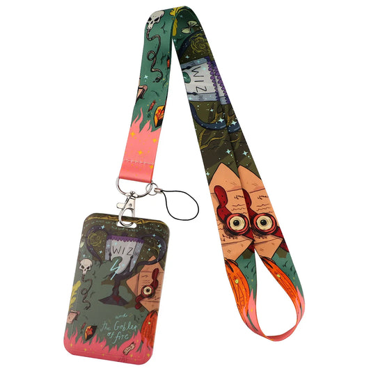 Harry Potter School of Witchcraft and Wizardry Hanging Neck Keychain