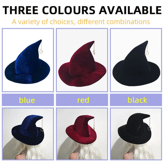 Halloween Witch & Wizard Hat