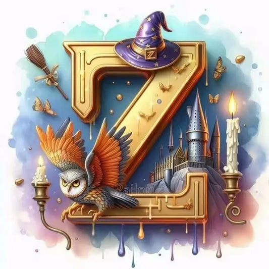 Harry Potter Fantasy Castle & Owl Letters