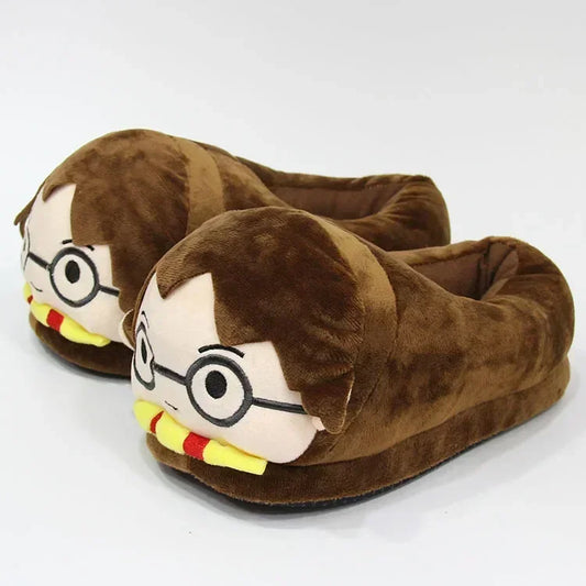 Cute Harries Winter Plush Slippers