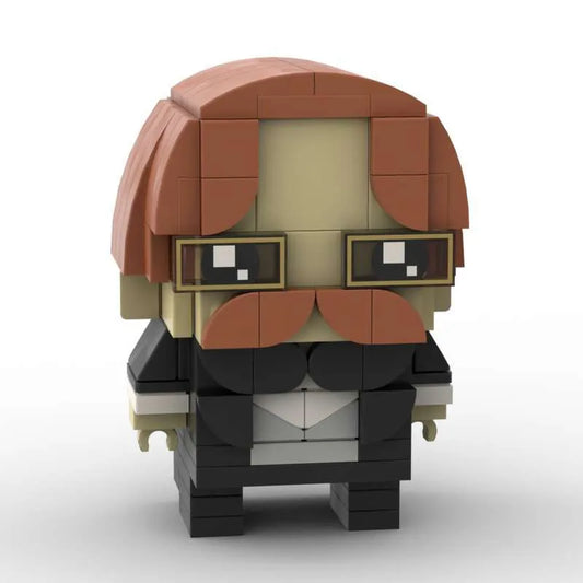 GSBAN Brickheadz Magic School Wizard Figures