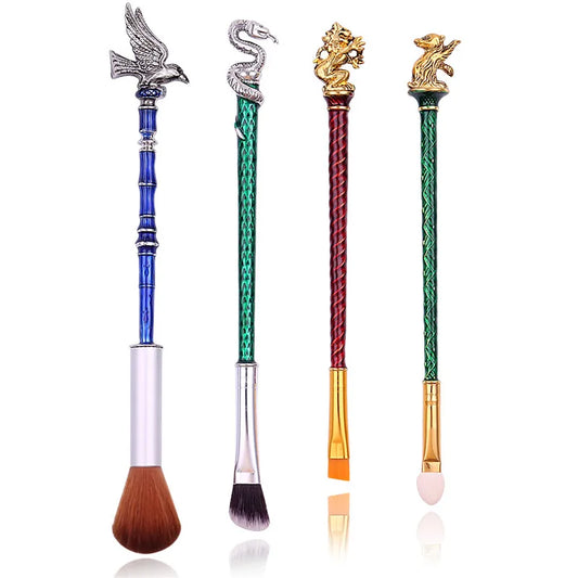 4PCS Harry Potter-Inspired Animal Makeup Brushes