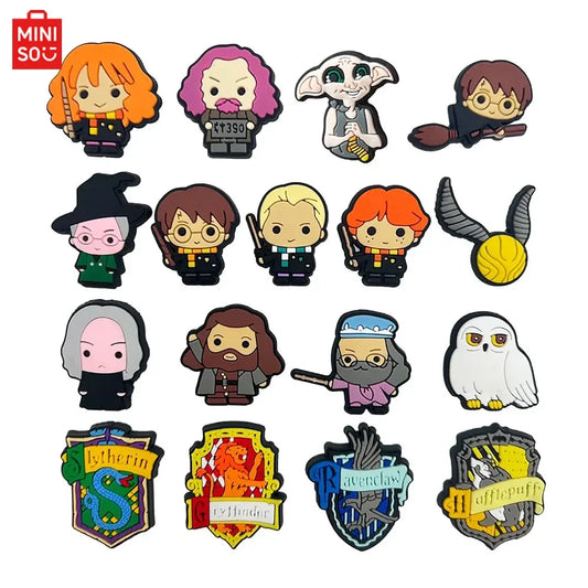 17pcs Harry Potter Anime Shoe Charms Set
