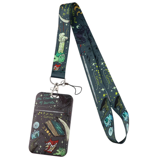 Harry Potter School of Witchcraft and Wizardry Hanging Neck Keychain
