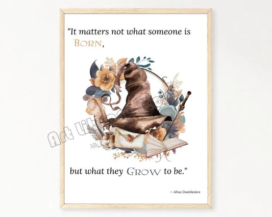 Classic Wizard Movie Quotes Canvas Poster